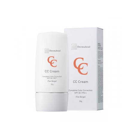 DERMAHEAL CC kremas SPF30 tamsesnis atspindys, 50 g