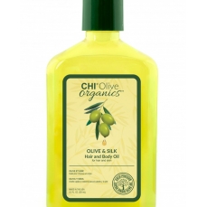 CHI Olive Organics aliejus plaukams ir kūnui, 251 ml