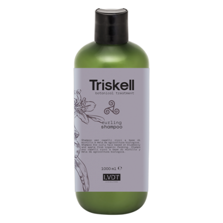Triskell Garbanotiems plaukams šampūnas, 1000ml