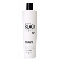 Plaukus nuo karščio saugantis šampūnas Inebrya Black Pepper Iron Shampoo su juodaisiais pipirais, 300 ml