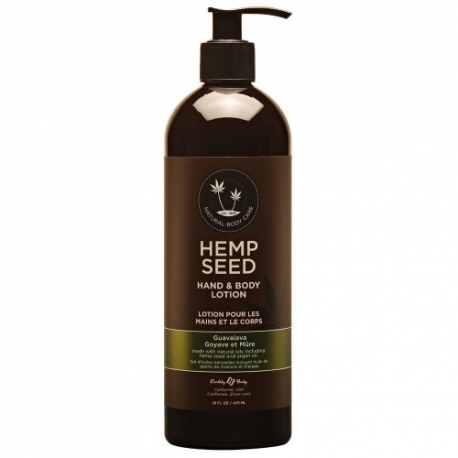 Hemp Seed rankų ir kūno pienelis Guavalava 473 ml.