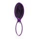 WETBRUSH POP&GO METALLIC sulenkiamas plaukų šepetys su veidrodėliu "Purple WB"