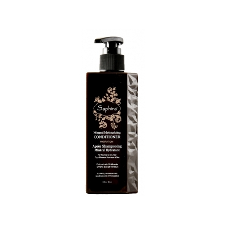 Saphira Drėkinamasis kondicionierius plaukams Keratin Moisturizing Conditioner, 1000ml