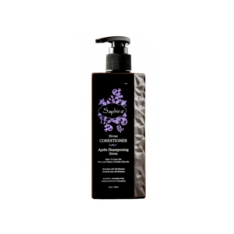 Saphira Intensyviai drėkinantis kondicionierius plaukams Divine Conditioner, 250 ml