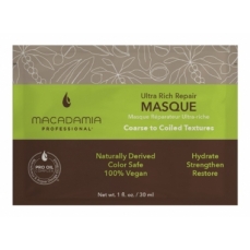 Macadamia Ypač drėkinanti kaukė sausiems, pažeistiems plaukams, Ultra Rich Repair Masque, 30 ml