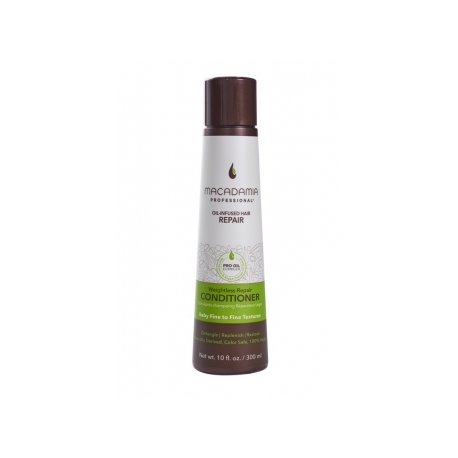 Macadamia Neapsunkinantis plaukų drėkinamasis kondicionierius Weightless Repair Conditioner, 300 ml