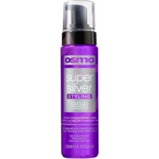 Geltonumą neutralizuojančios putos plaukams Osmo Violet Conditioning Foam 200 ml