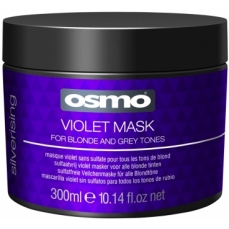 Geltonumą neutralizuojanti kaukė Osmo Silverising Violet Mask 300 ml