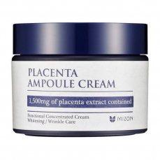 Veido odos kremas Mizon Placenta Ampoule Cream su placenta, 50 ml