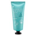 Rankų ir pėdų kremas Mizon Hand And Foot Cream Hyaluronic su hialurono ekstraktu, 100 ml