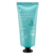 Rankų ir pėdų kremas Mizon Hand And Foot Cream Hyaluronic su hialurono ekstraktu, 100 ml