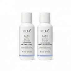 KEUNE CARE ŠAMPŪNAS SIDABRINIAMS ATSPALVIAMS PUOSELĖTI SILVER SAVIOR (KELIONINIS) 80ML