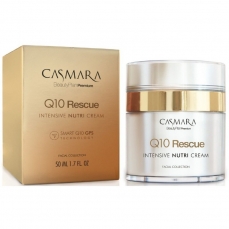 Veido odos kremas Casmara Q10 Rescue Cream, stabdo veido odos senėjimą, 50 ml