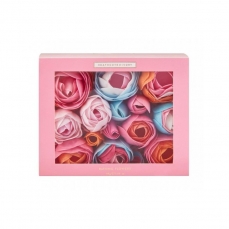 Heathcote & Ivory Vonioje tirpstančios muilo gėlės Pinks and Pear Blossom Bathing And Sliding Box, 85 g