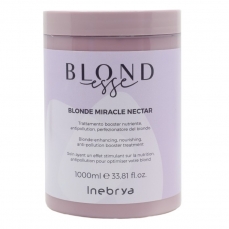 Plaukų kaukė šviesiems plaukams Inebrya Blondesse Miracle Nectar Anti Pollution Treatment 1000 ml