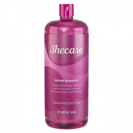 Atstatomasis šampūnas plaukams Inebrya Shecare Repair Shampoo 1000 ml