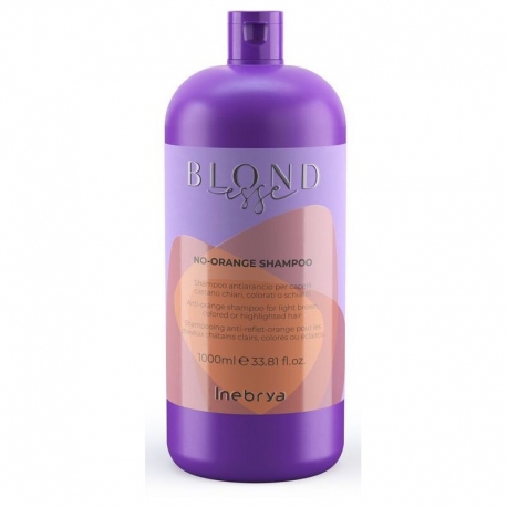 Šampūnas tamsiems plaukams Inebrya Blondesse No-Orange Shampoo 1000ml