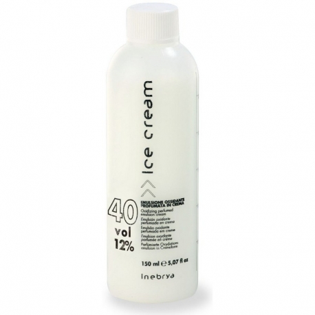 Oksidacinė emulsija Inebrya Perfumed Oxydizing Emulsion Cream 40 vol, 150 ml