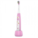 Osom Vaikiškas įkraunamas elektrinis, garsinis dantų šepetėlis OSOM Oral Care Kids Sonic Toothbrush Pink