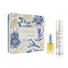 Veido odos priežūros rinkinys brandžiai odai Casmara Beauty Box Age Defense & Rose D-Tox Limited Edition