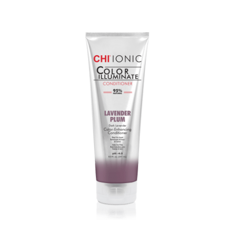 CHI IONIC COLOR ILLUMINATE CONDITIONER MAHOGANY RED 251ML - COLOR ENHANCING CONDITIONER DEEP RED VIOLET