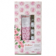 Heathcote & Ivory Cath Kidston Freston Cassis & Rose Hand Cream & Roller Ball Set