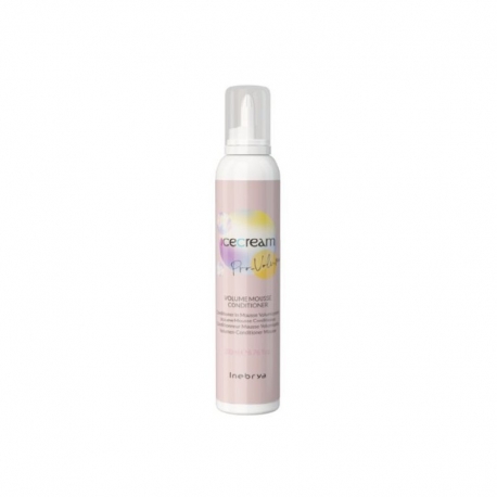 Maitinančios, nenuplaunamos putos Inebrya Ice Cream Dry-T Leave-In Conditioner Mousse