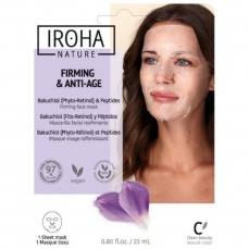 Iroha Tissue Face Mask With Glycolic Acid & Centella