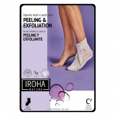 Profesionali kaukė pėdoms Iroha Exfoliating Lavender Foot Sock su levandomis, 1 pora