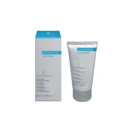 Kleraderm ACID CREAM/Kremas su pieno rūgštimi, normalizuoja odos pH, 50 ml