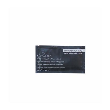 Kleraderm PEARL EXFOLIATING MASK/Kaukė su perlų šveičiamosiomis dalelėmis, 10 ml