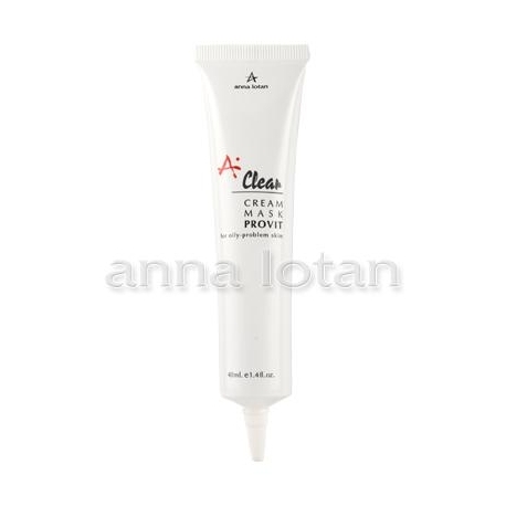 Anna Lotan A Clear Provit kaukė - kremas riebiai odai, 40ml