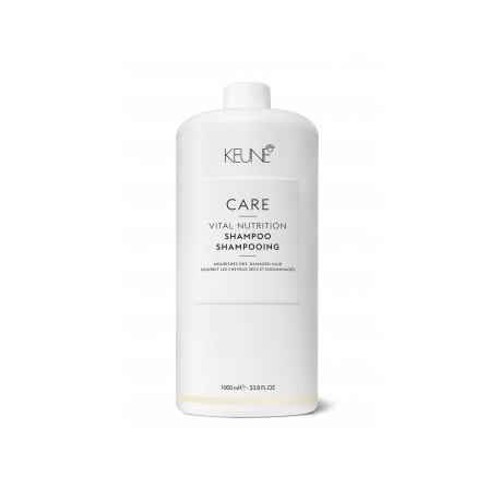 Keune CARE šampūnas sausiems, pažeistiems plaukams VITAL NUTRITION 1000ml