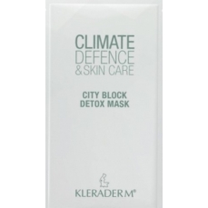 Kleraderm CITY BLOCK DETOX MASK/Detoksikuojamoji kaukė, 10 ml